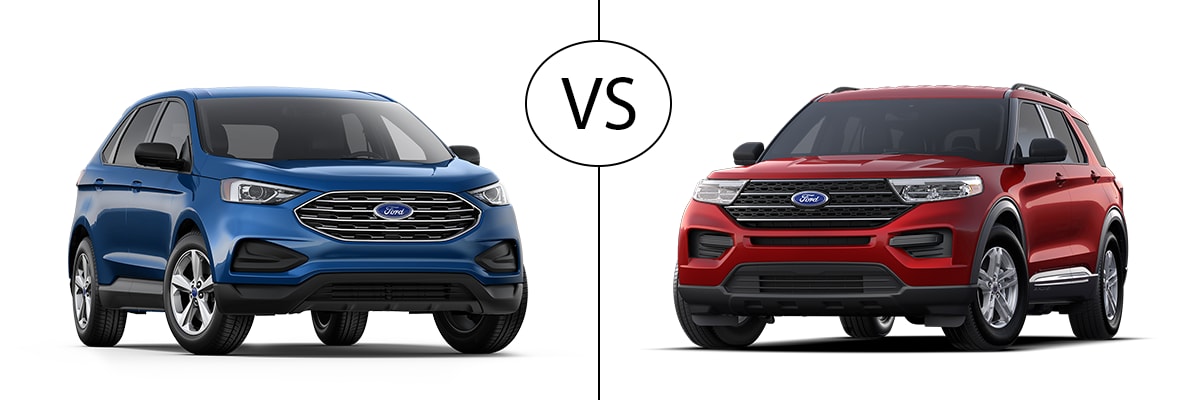 2020 Ford Edge vs Explorer | Hondru Ford of Manheim