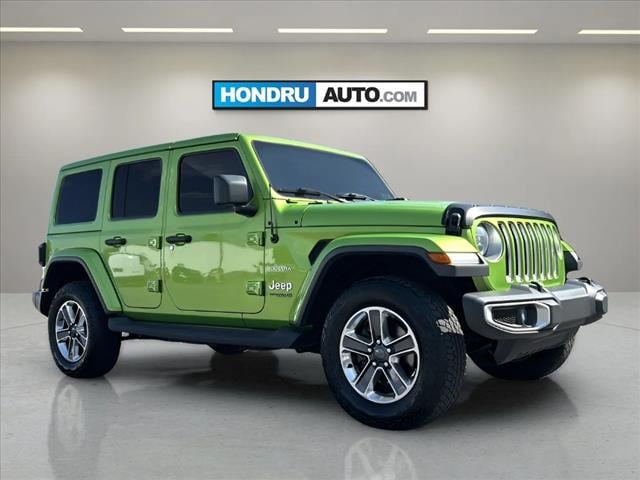 Used 2019 Jeep Wrangler Unlimited Sahara with VIN 1C4HJXEN7KW508432 for sale in Manheim, PA