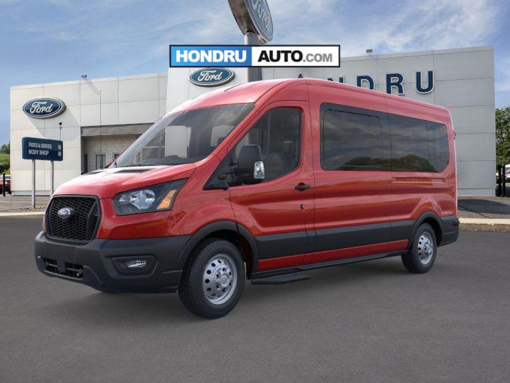 New 2024 Ford Transit Commercial Passenger Van XL Wagon