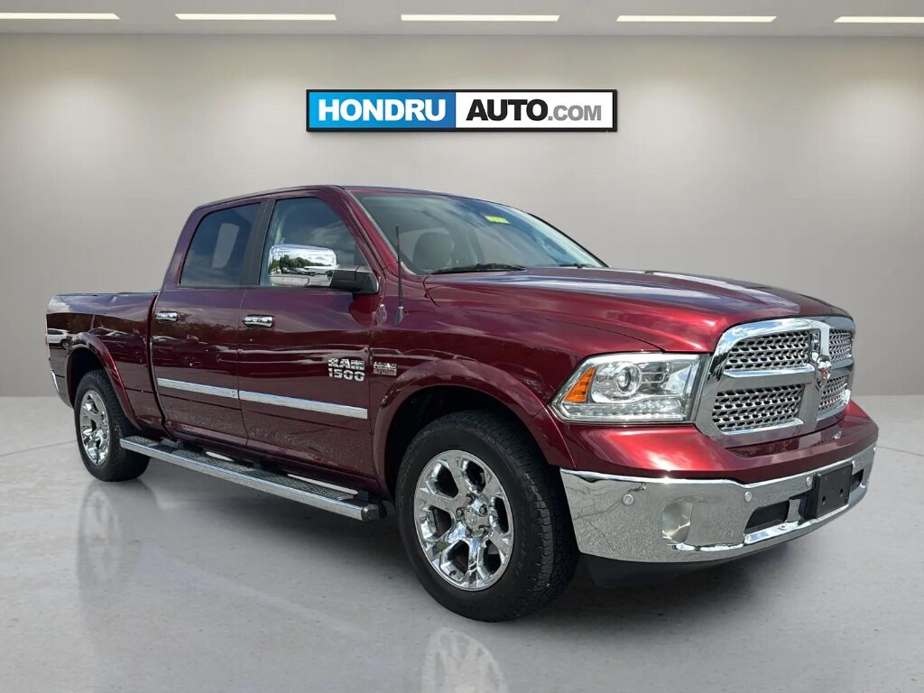 Used 2017 Ram 1500 Laramie Crew Cab 4x4 64 Box Truck Crew Cab