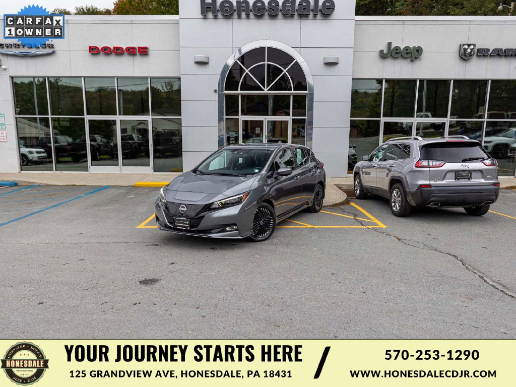 Used 2025 Nissan Leaf SV PLUS with VIN 1N4CZ1CV9SC557819 for sale in Honesdale, PA