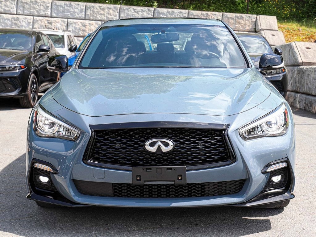 Used 2021 INFINITI Q50 RED SPORT with VIN JN1FV7DR3MM880772 for sale in Honesdale, PA