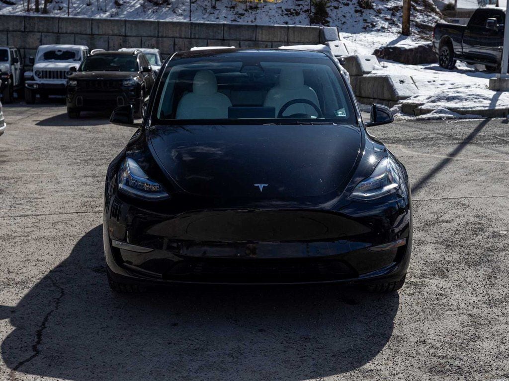 Used 2021 Tesla Model Y Long Range with VIN 5YJYGAEE6MF202714 for sale in Honesdale, PA