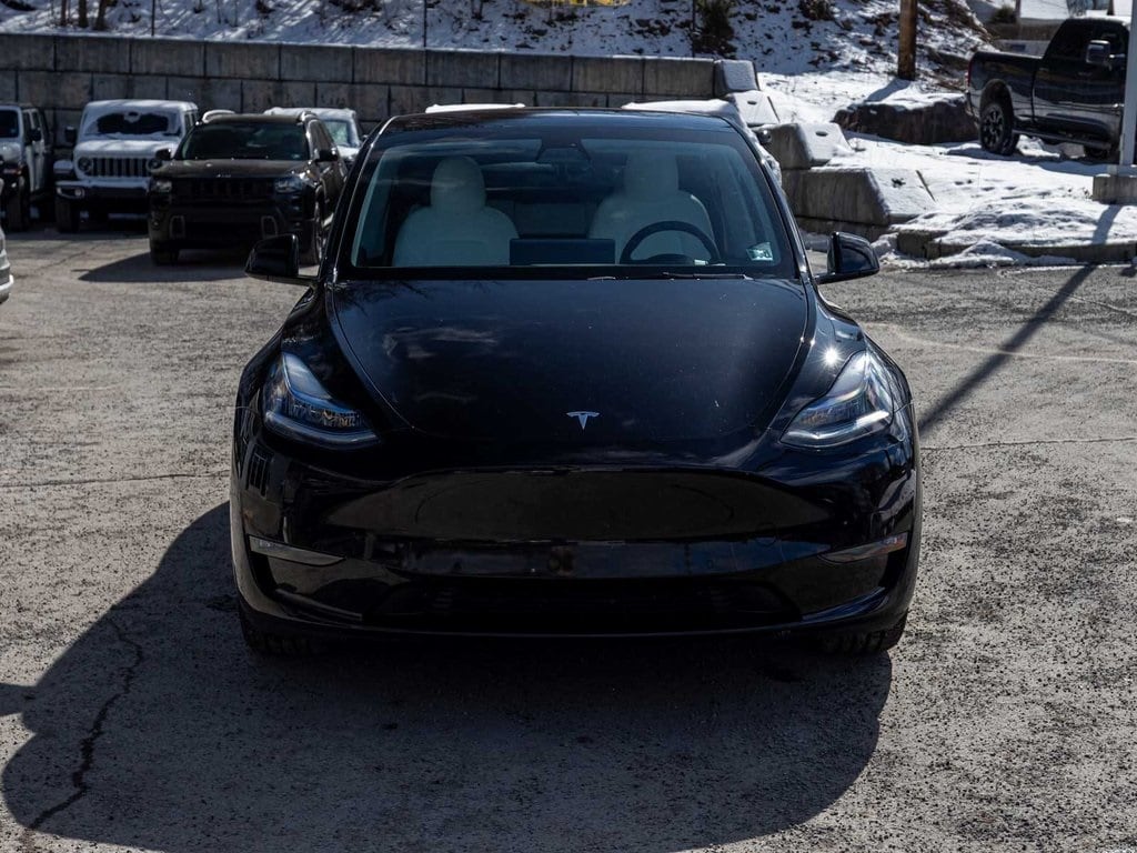 Used 2021 Tesla Model Y Long Range with VIN 5YJYGAEE6MF202714 for sale in Honesdale, PA