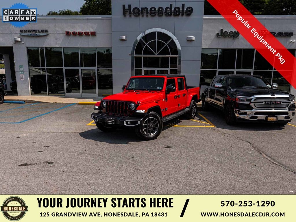 Used 2021 Jeep Gladiator Overland Truck