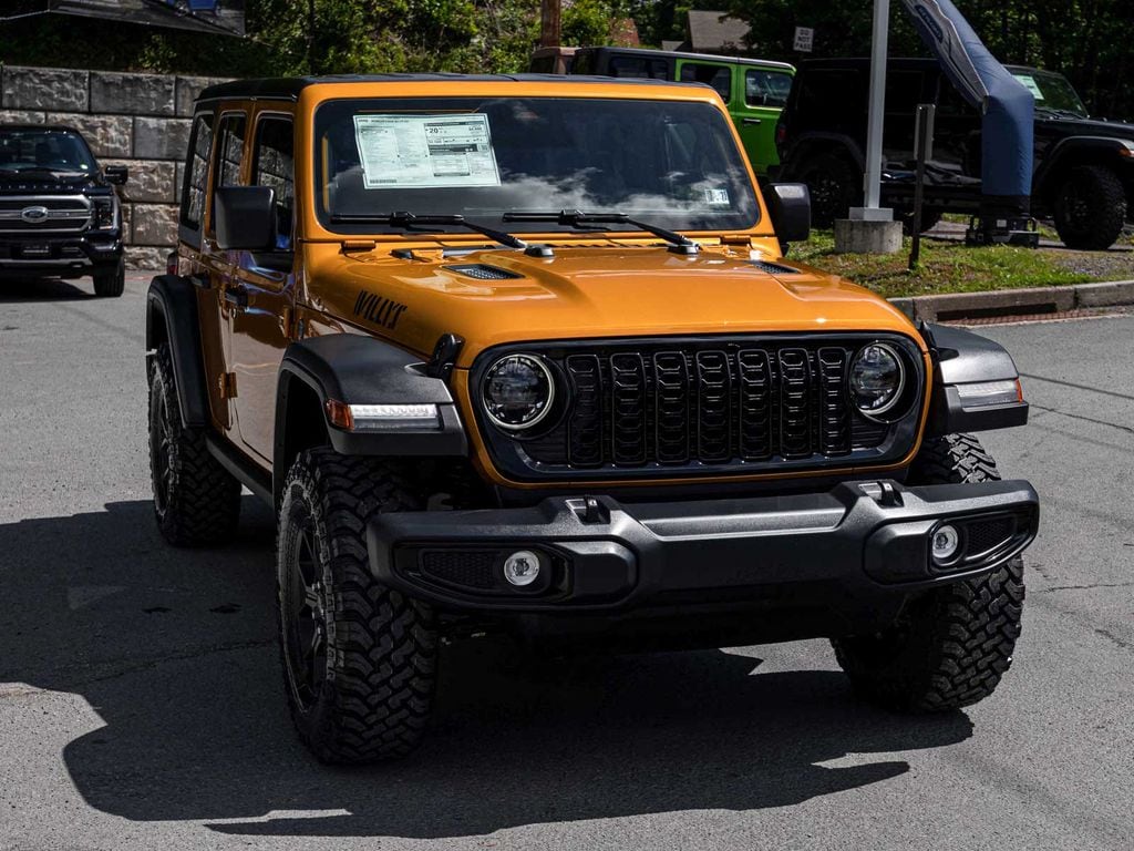 New 2026 Jeep Wrangler 4-DOOR WILLYS Sport Utility