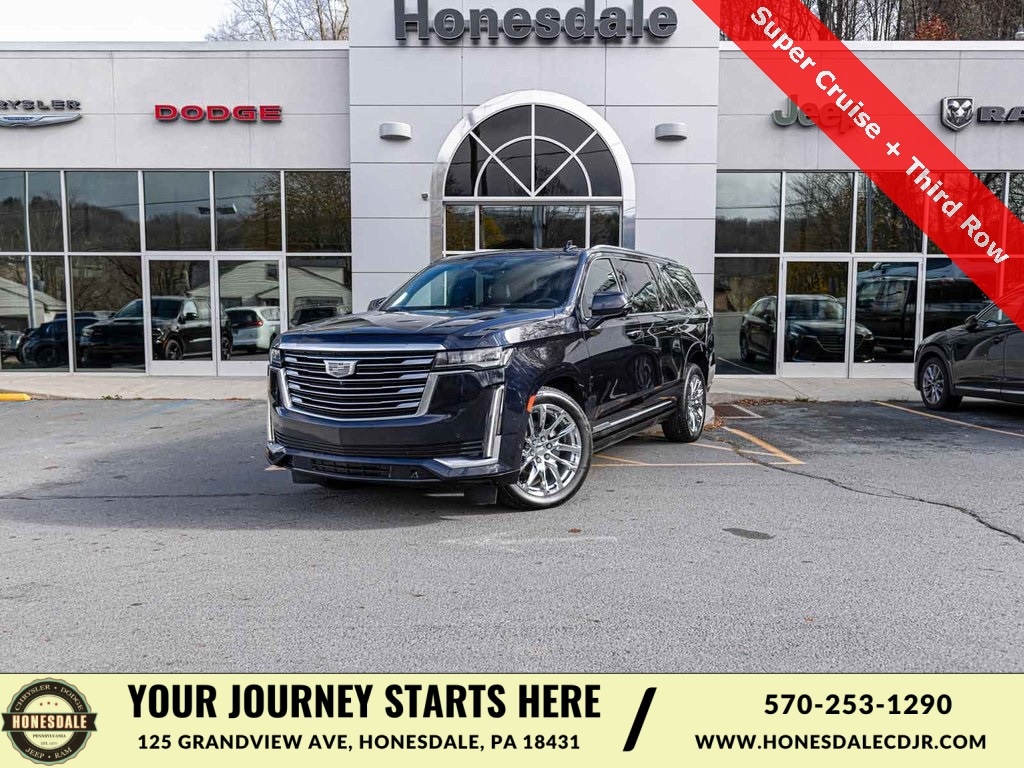 Used 2021 CADILLAC Escalade ESV Premium Luxury Platinum 4x4 SUV