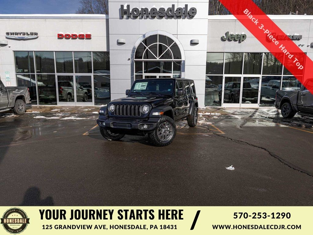 New 2026 Jeep Wrangler 4-DOOR SPORT S Sport Utility