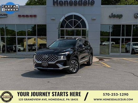 2022 Hyundai Santa Fe Hybrid Blue SUV