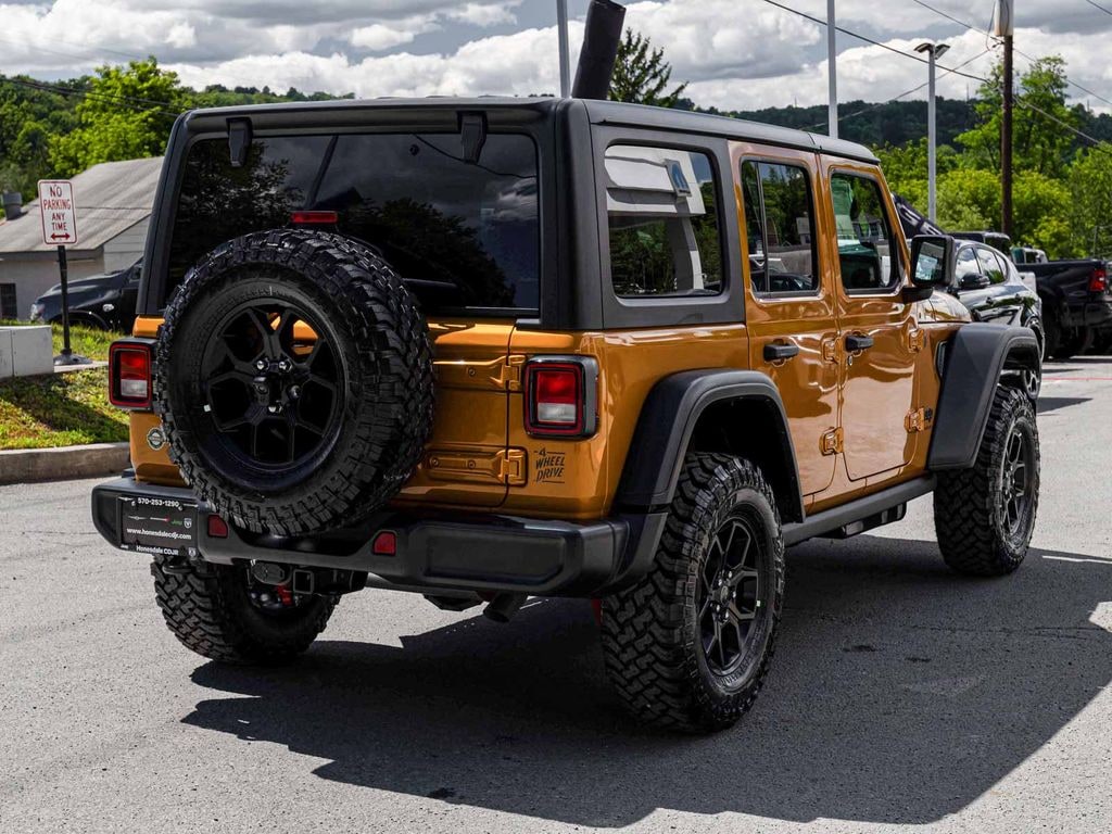 New 2026 Jeep Wrangler 4-DOOR WILLYS Sport Utility
