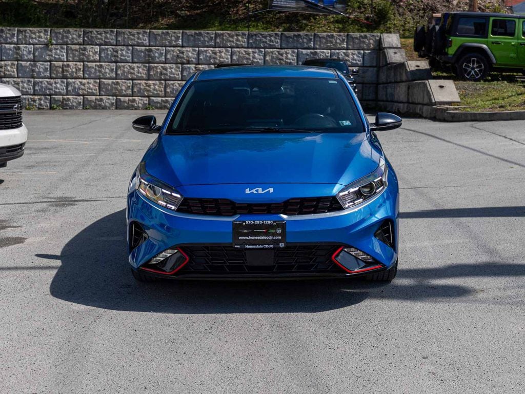 Used 2022 Kia FORTE GT-Line with VIN 3KPF54AD8NE498547 for sale in Honesdale, PA