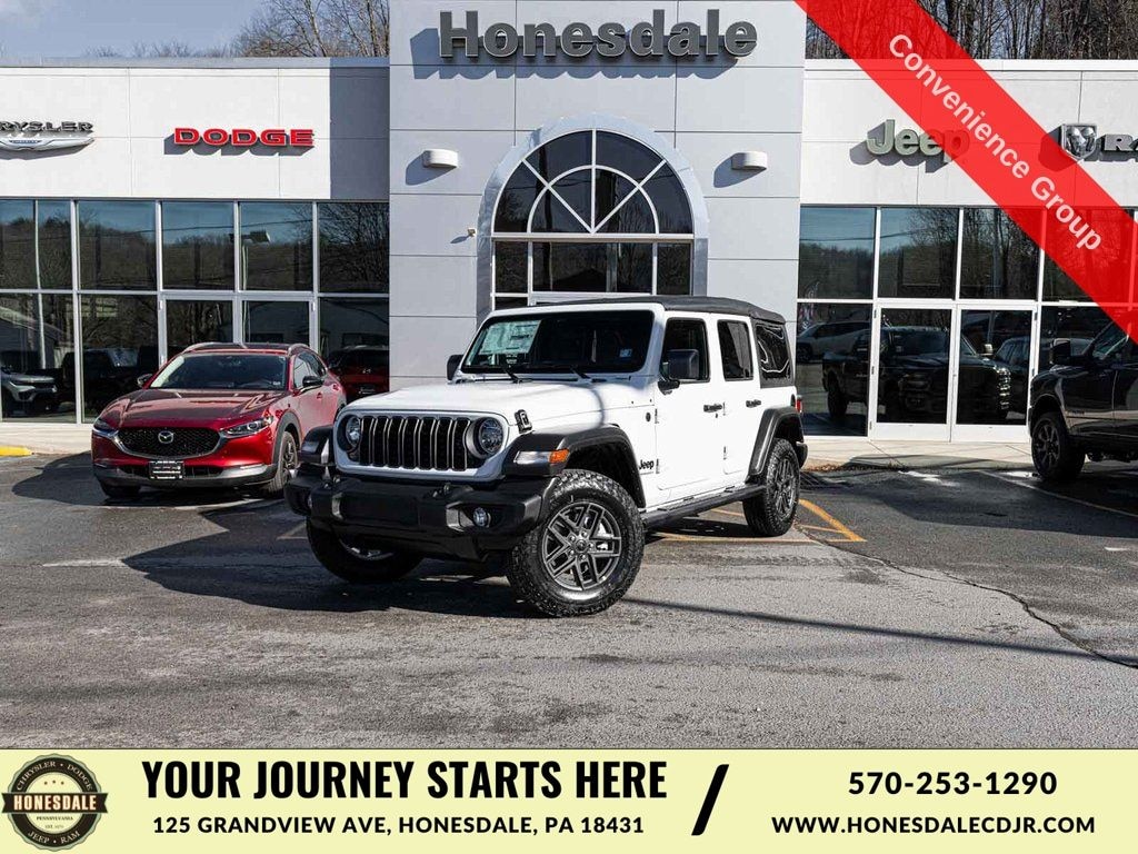 New 2026 Jeep Wrangler 4-DOOR SPORT S Sport Utility