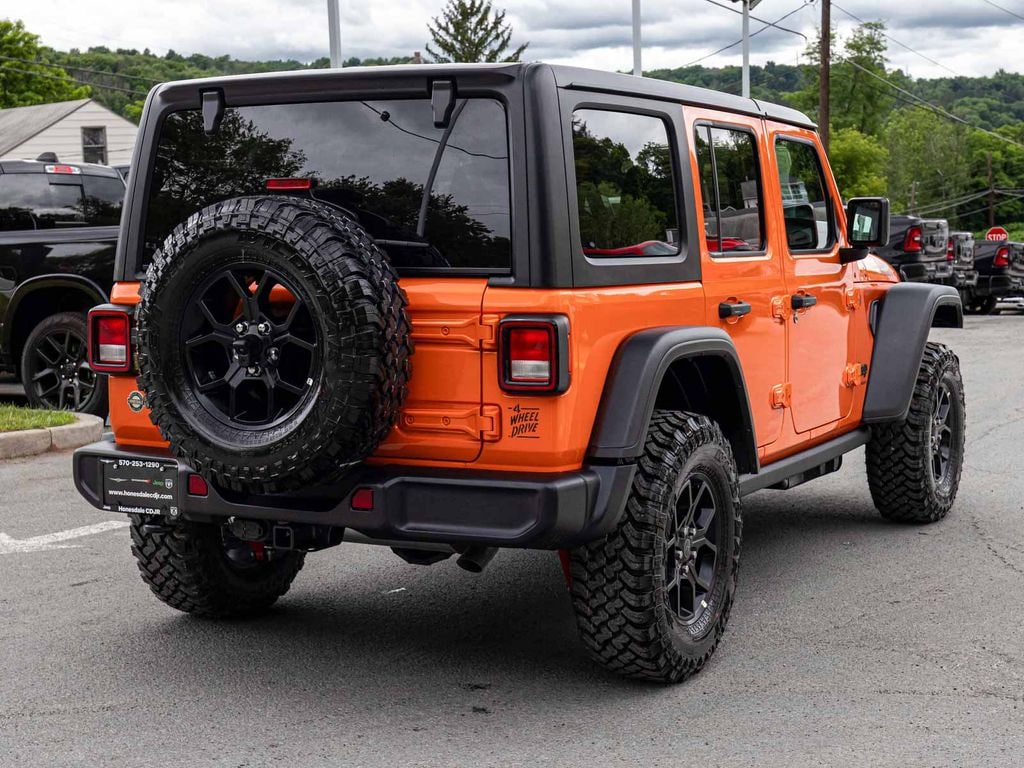 New 2026 Jeep Wrangler 4-DOOR WILLYS Sport Utility
