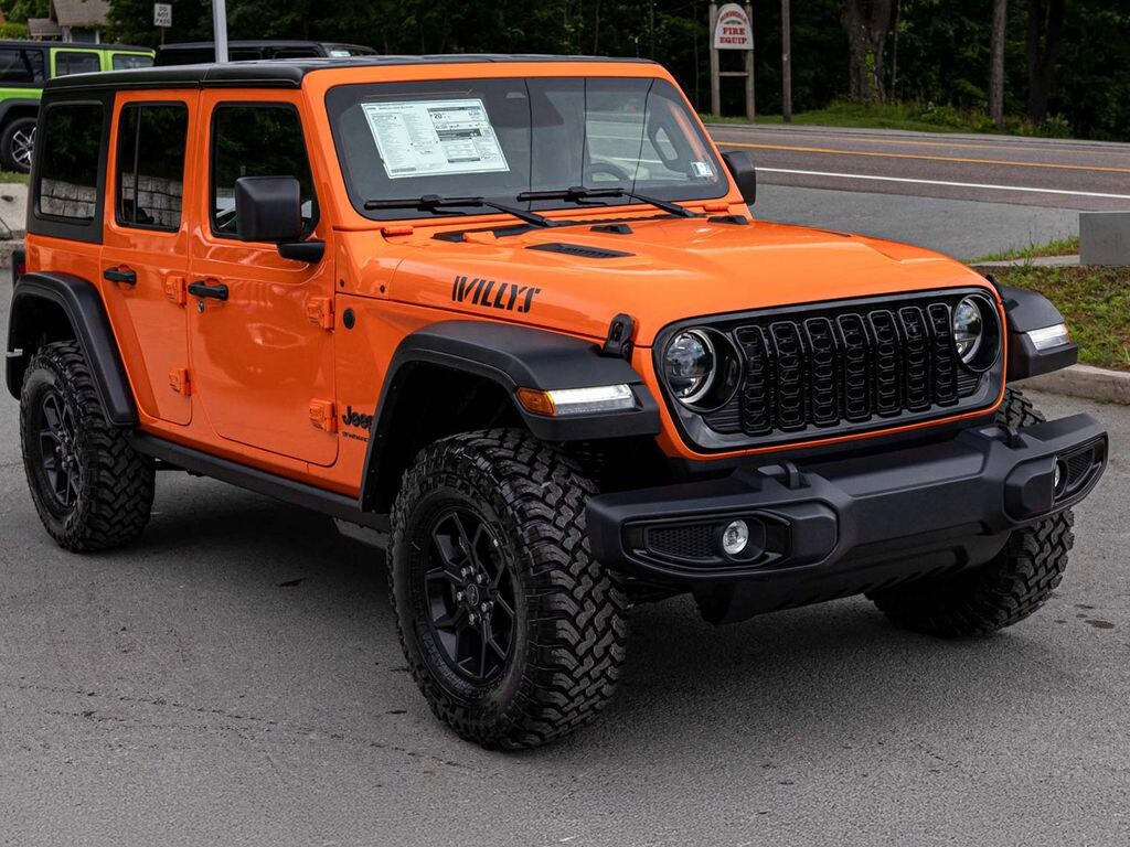 New 2026 Jeep Wrangler 4-DOOR WILLYS Sport Utility