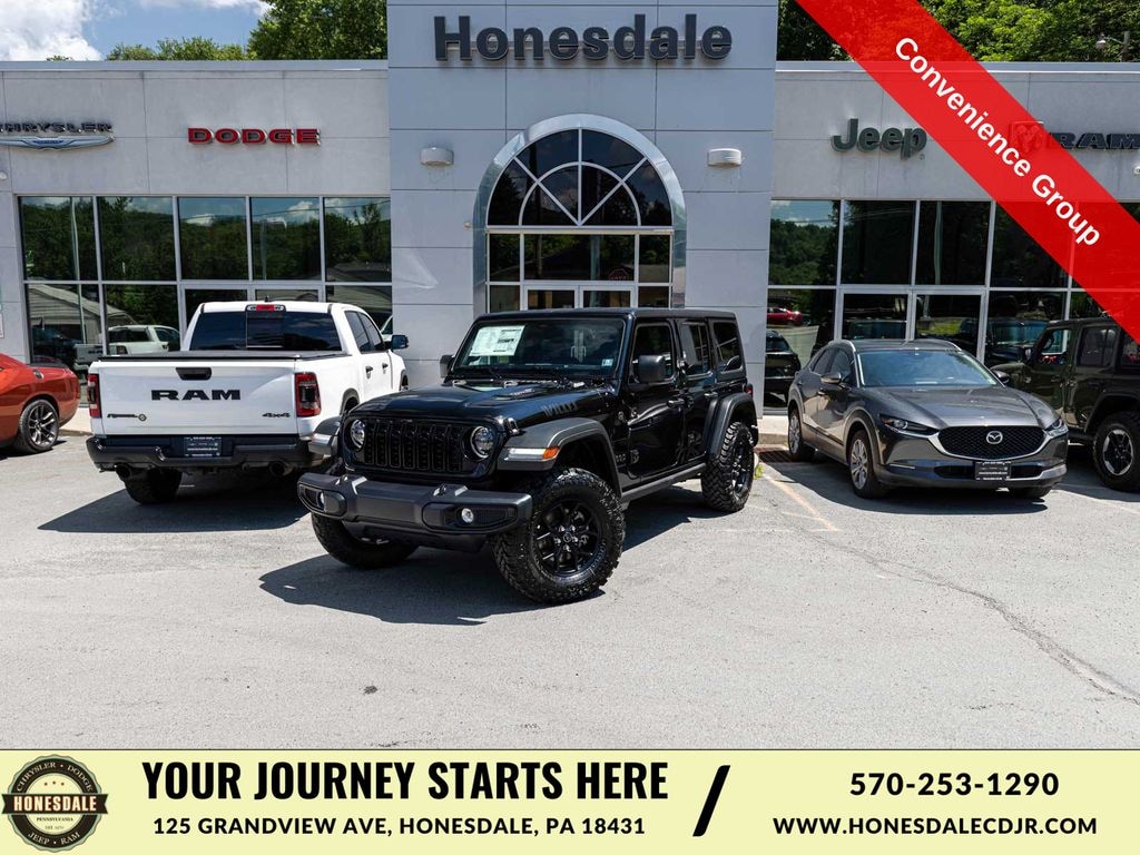 New 2026 Jeep Wrangler 4-DOOR WILLYS Sport Utility