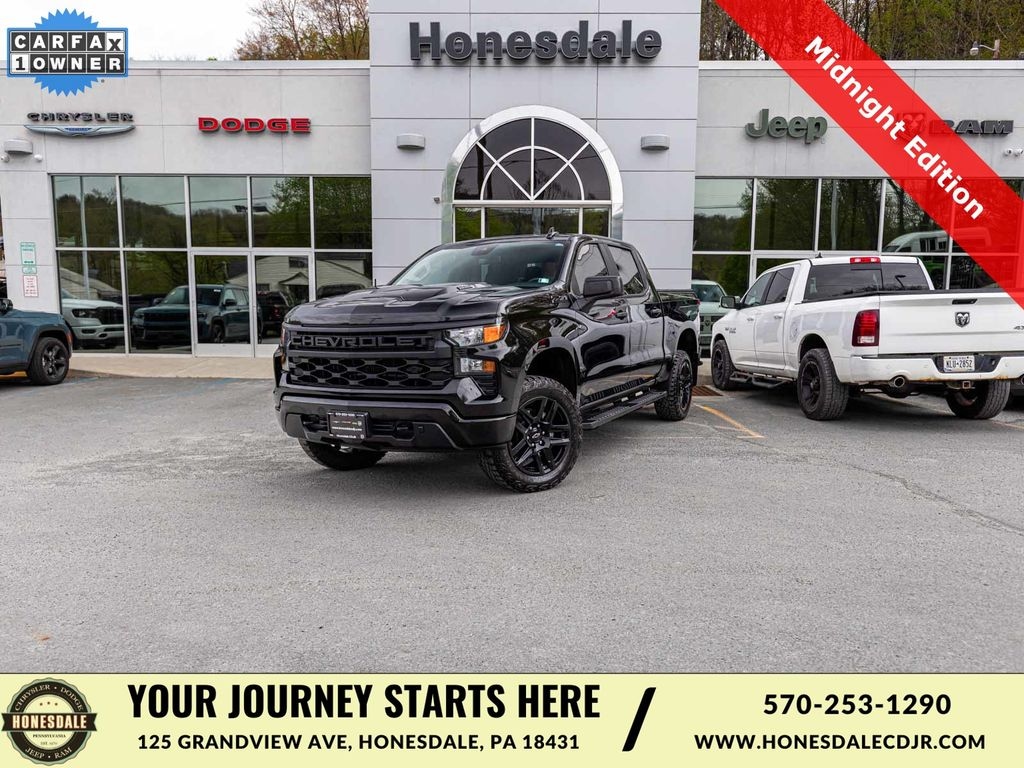 Certified 2025 Chevrolet Silverado 1500 Custom Trail Boss Truck