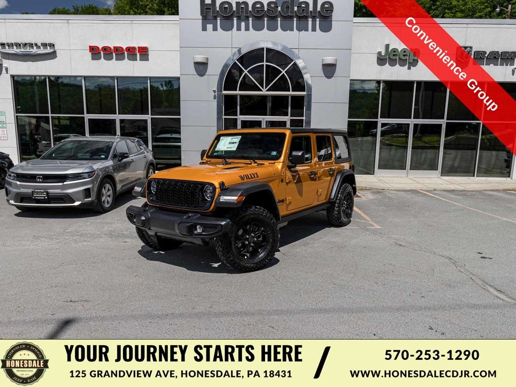 New 2026 Jeep Wrangler 4-DOOR WILLYS Sport Utility