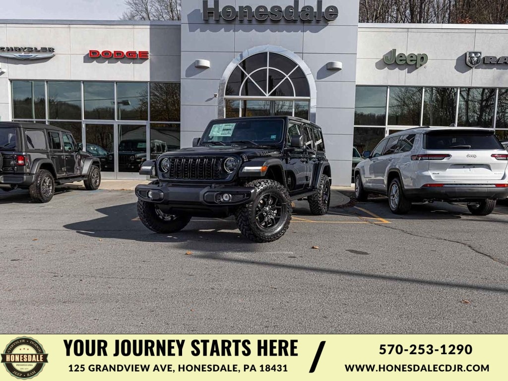 New 2026 Jeep Wrangler 4-DOOR WILLYS Sport Utility