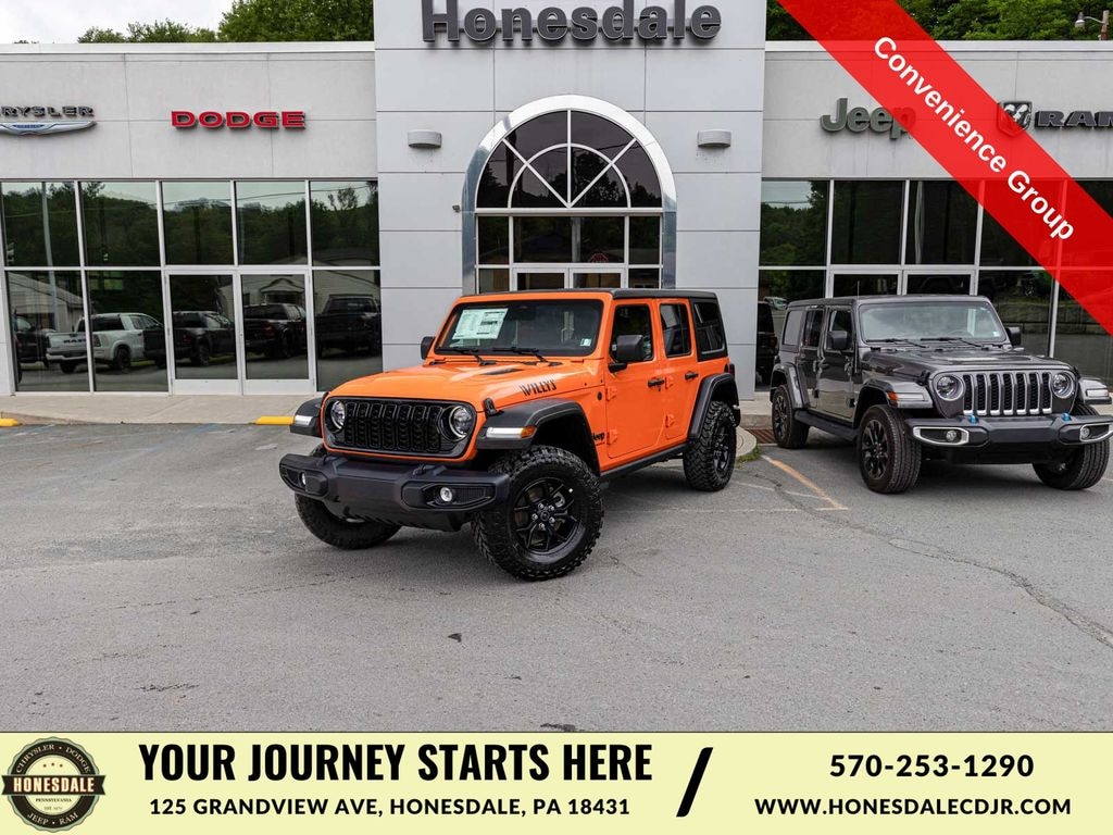 New 2026 Jeep Wrangler 4-DOOR WILLYS Sport Utility