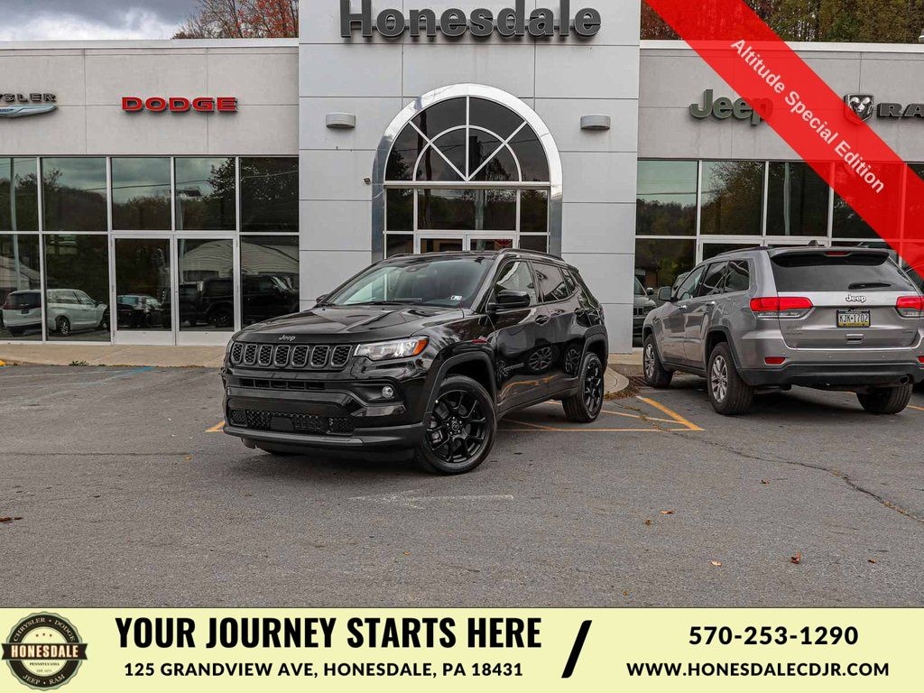 New 2026 Jeep Compass LATITUDE ALTITUDE 4X4 Sport Utility