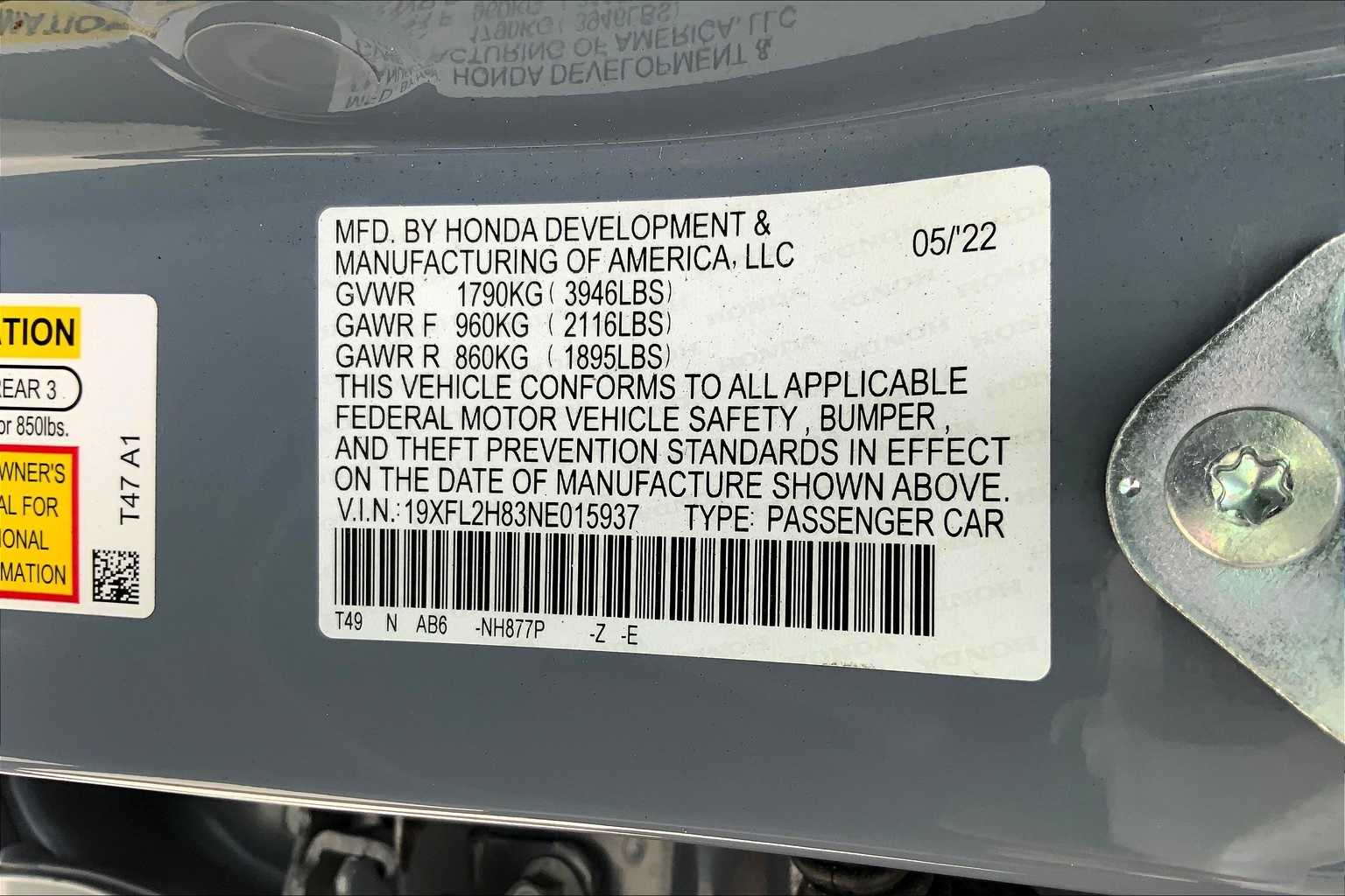 Thumbnail: 2022 Honda Civic - 21