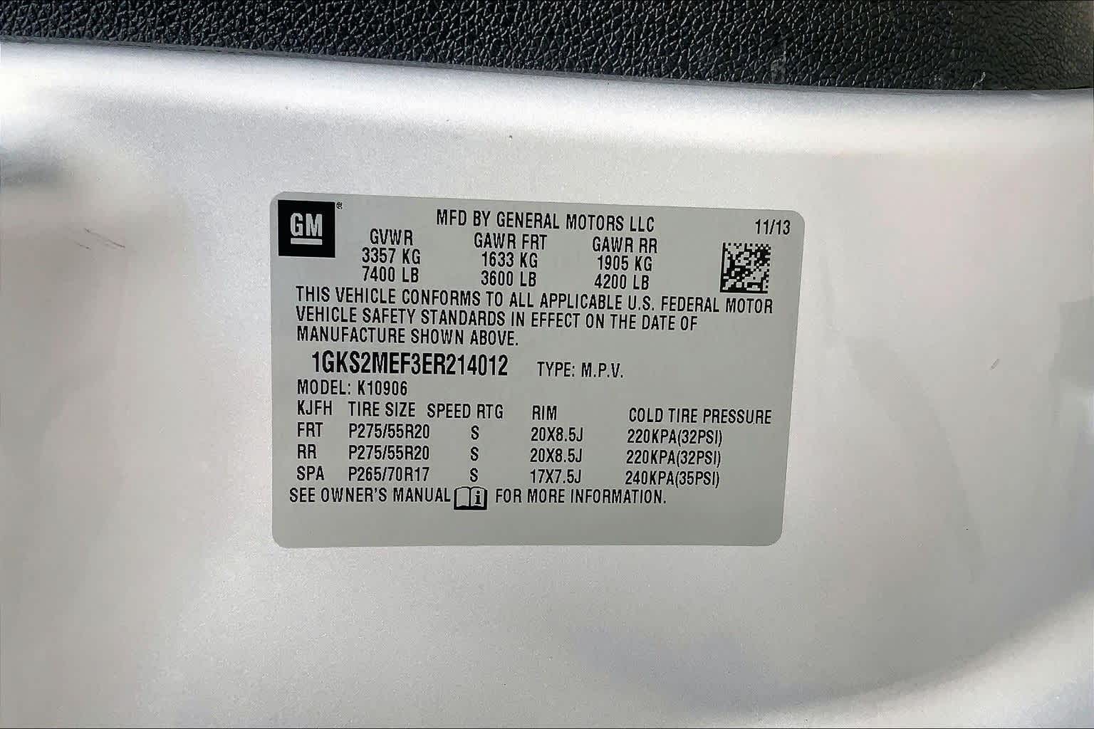 Thumbnail: 2014 GMC Yukon XL - 17