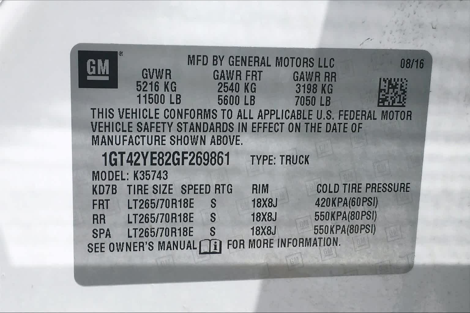 Thumbnail: 2016 GMC Sierra 3500 - 24