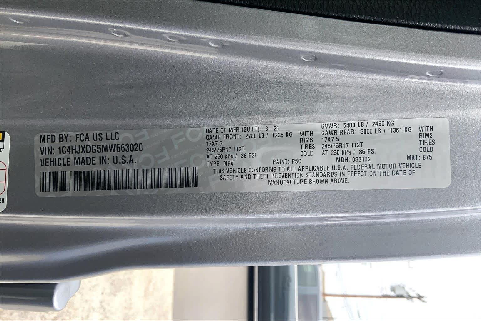 Thumbnail: 2021 Jeep Wrangler - 21