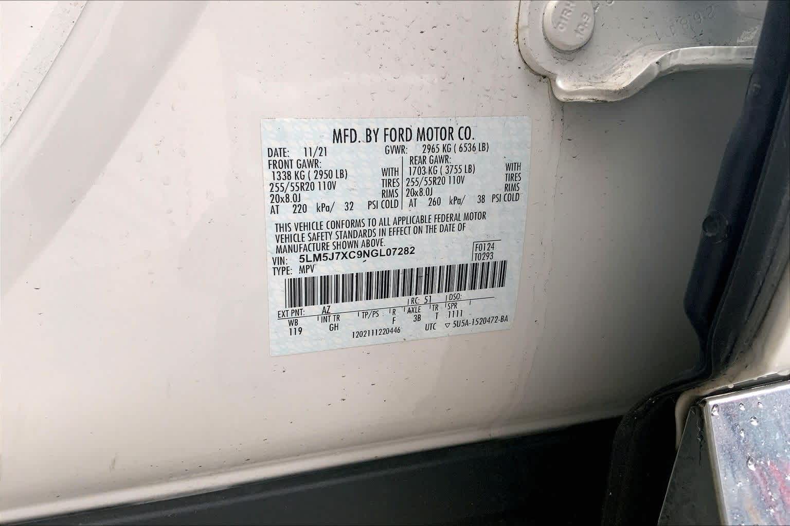 Thumbnail: 2022 Lincoln Aviator - 20