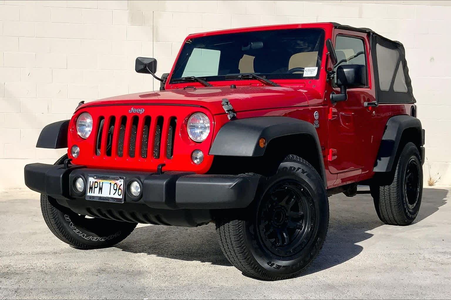 2017 Jeep Wrangler Sport -
                  Honolulu, HI