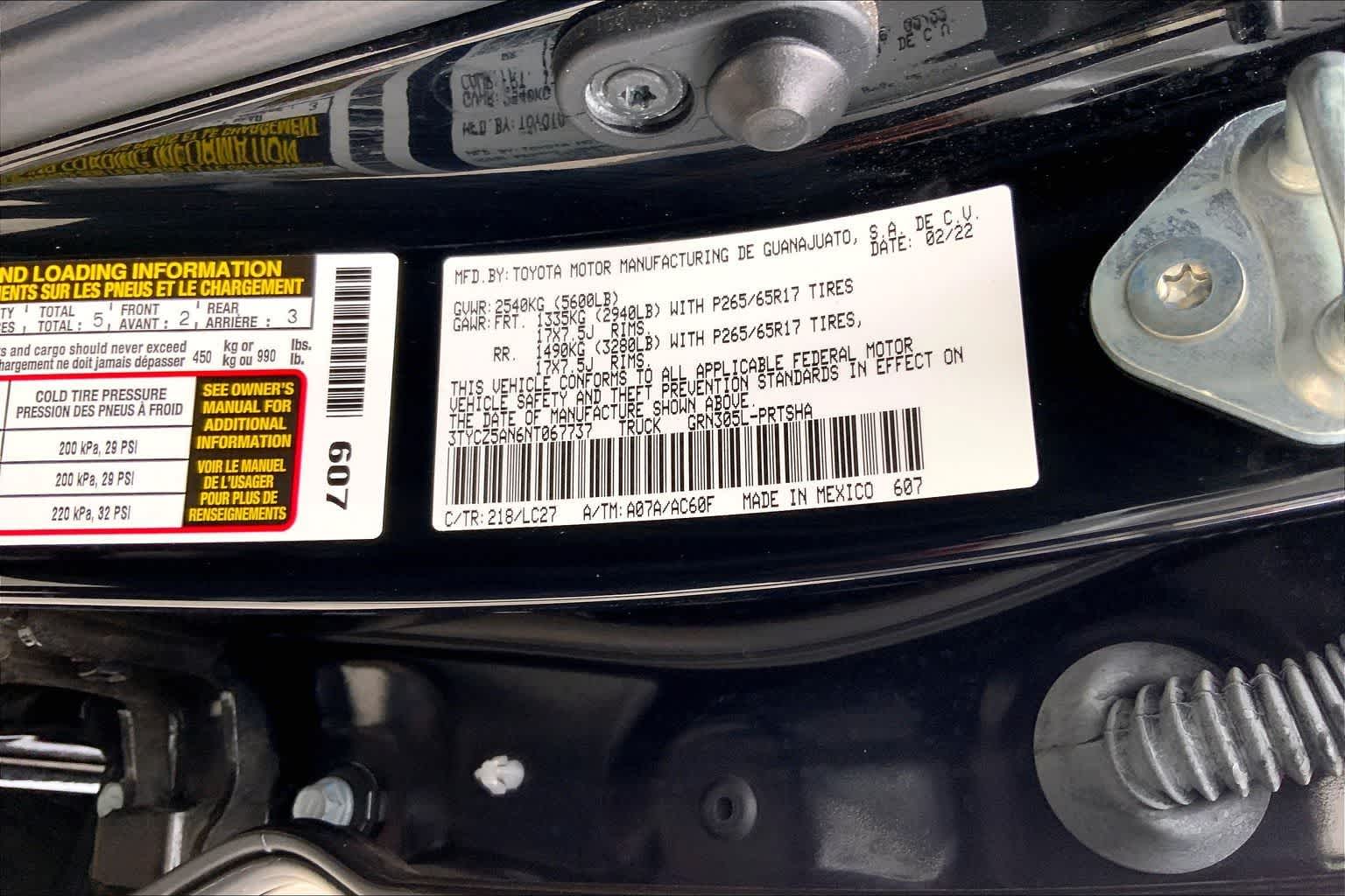 Thumbnail: 2022 Toyota Tacoma - 20