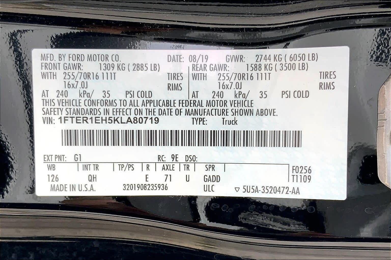 Thumbnail: 2019 Ford Ranger - 19