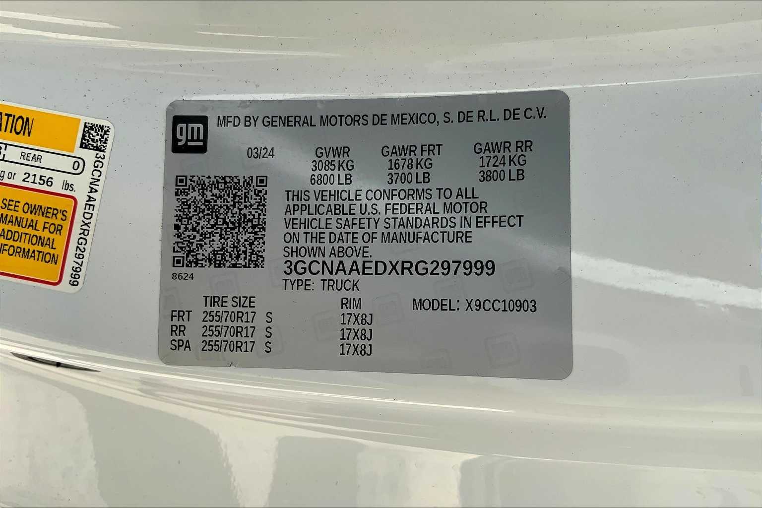 Thumbnail: 2024 Chevrolet Silverado 1500 - 20