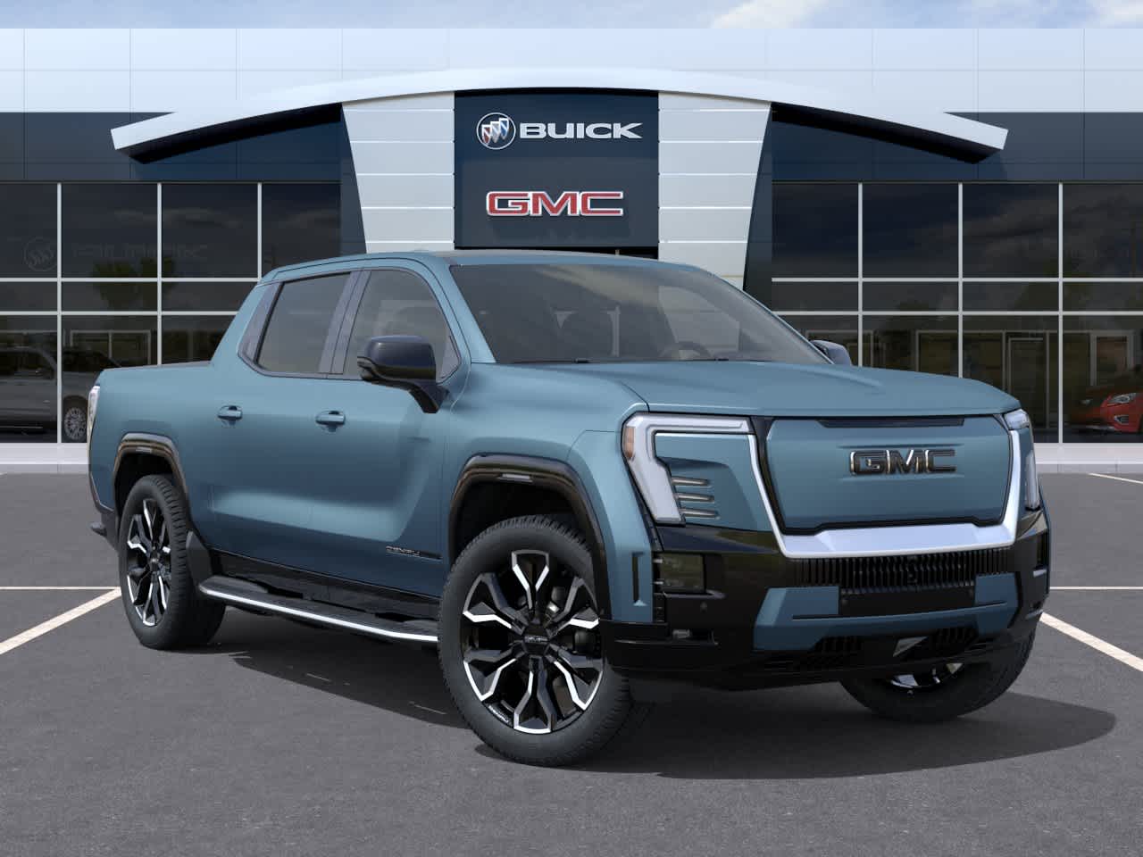 New 2025 GMC Sierra EV Truck Crew Cab Denali Moonlight Matte For