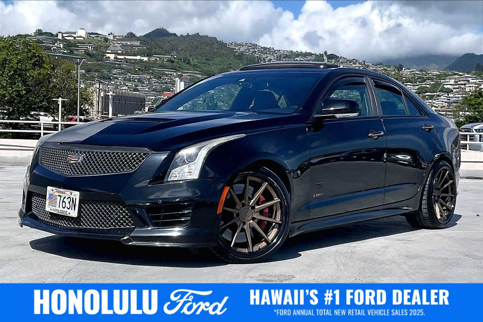2017 Cadillac ATS-V at Honolulu Ford, photo 1