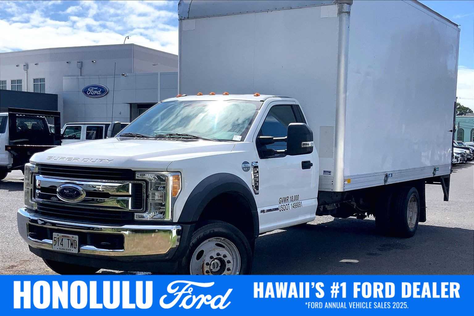 2017 Ford F-550  -
                  Honolulu, HI