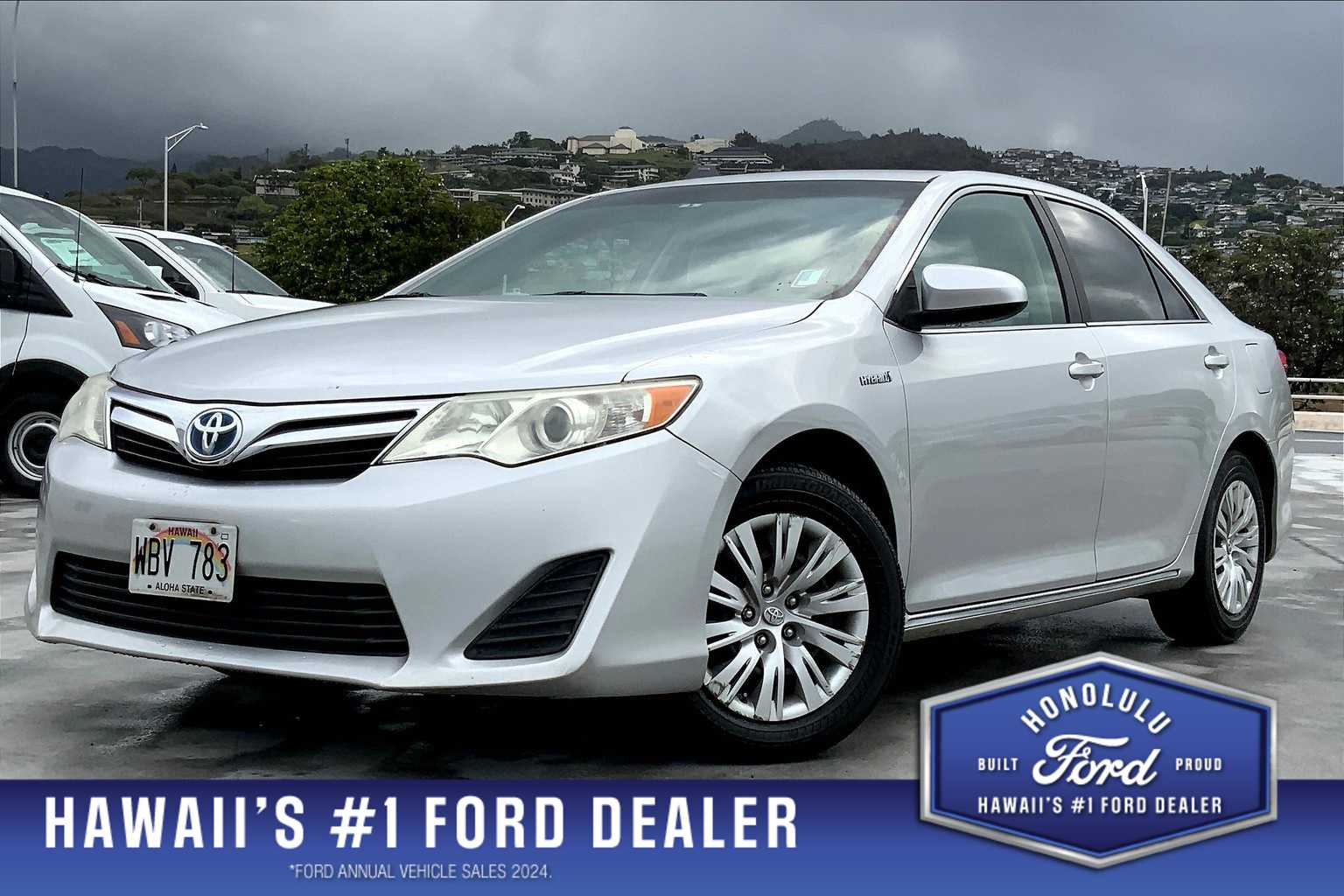 2012 Toyota Camry LE Hero Image