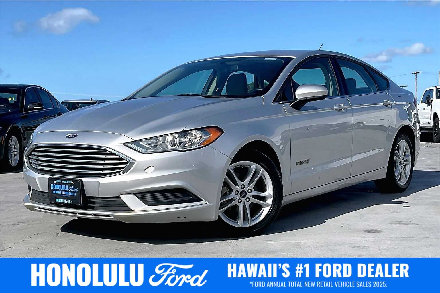 2018 Ford Fusion Hybrid at Honolulu Ford, photo 1
