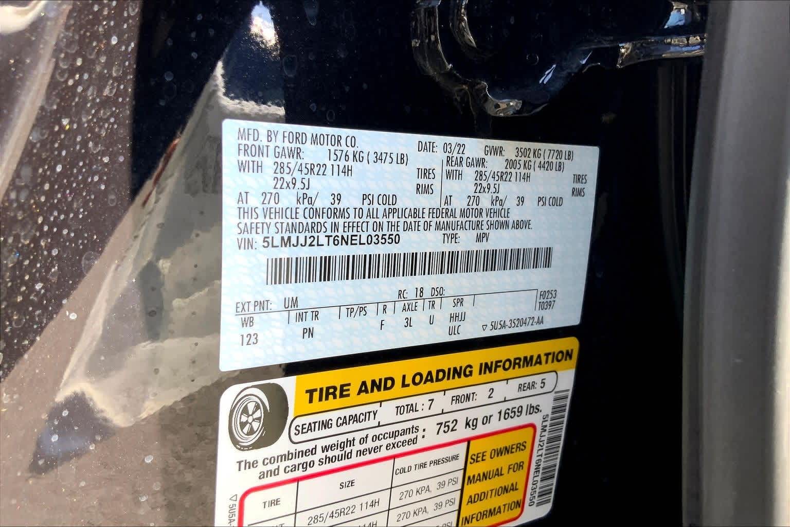 Thumbnail: 2022 Lincoln Navigator - 20