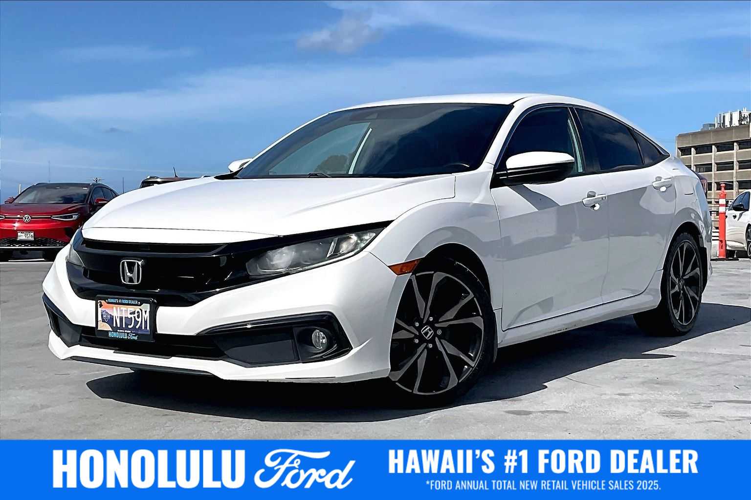 2019 Honda Civic at Honolulu Ford, photo 1