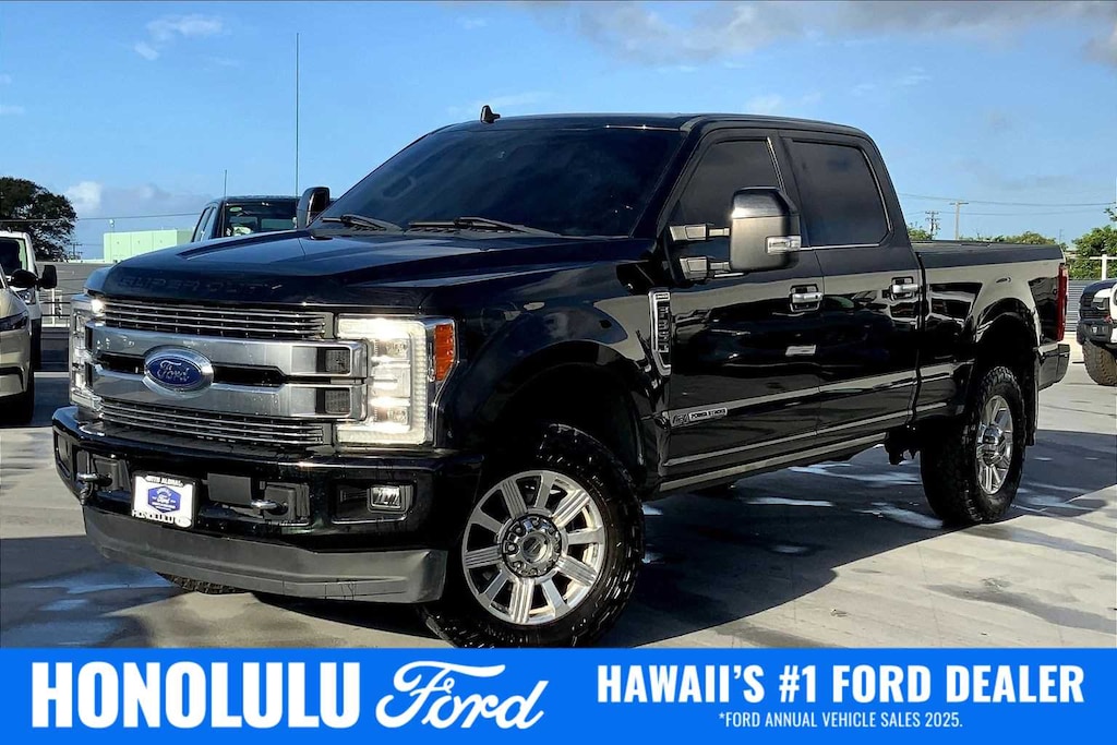 Used 2019 Ford F-350 Limited Truck Crew Cab