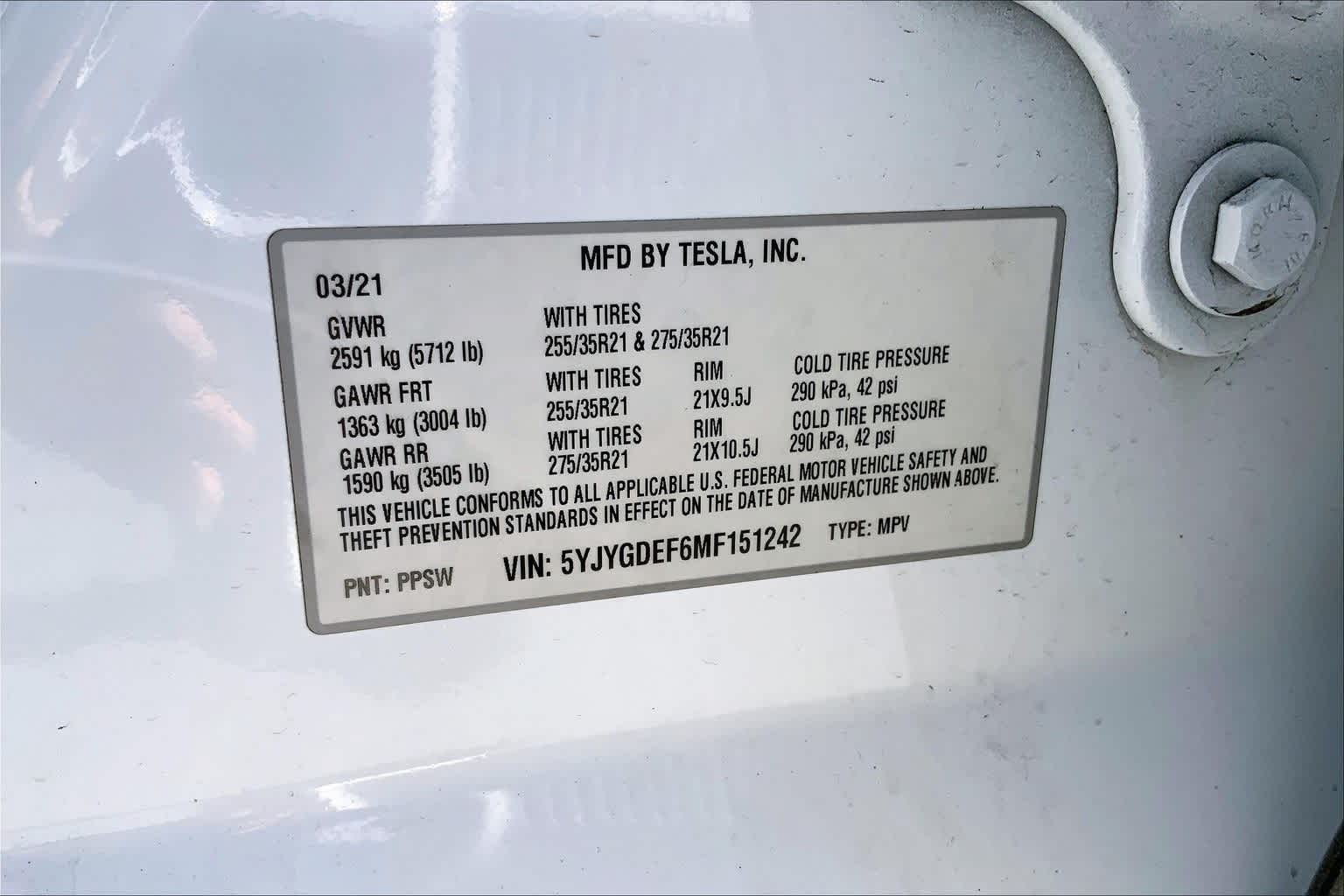 Thumbnail: 2021 Tesla Model Y - 20