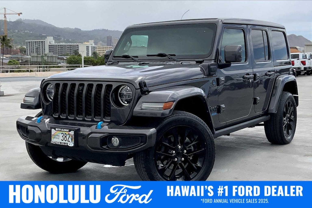 Used 2021 Jeep Wrangler 4xe Sahara SUV