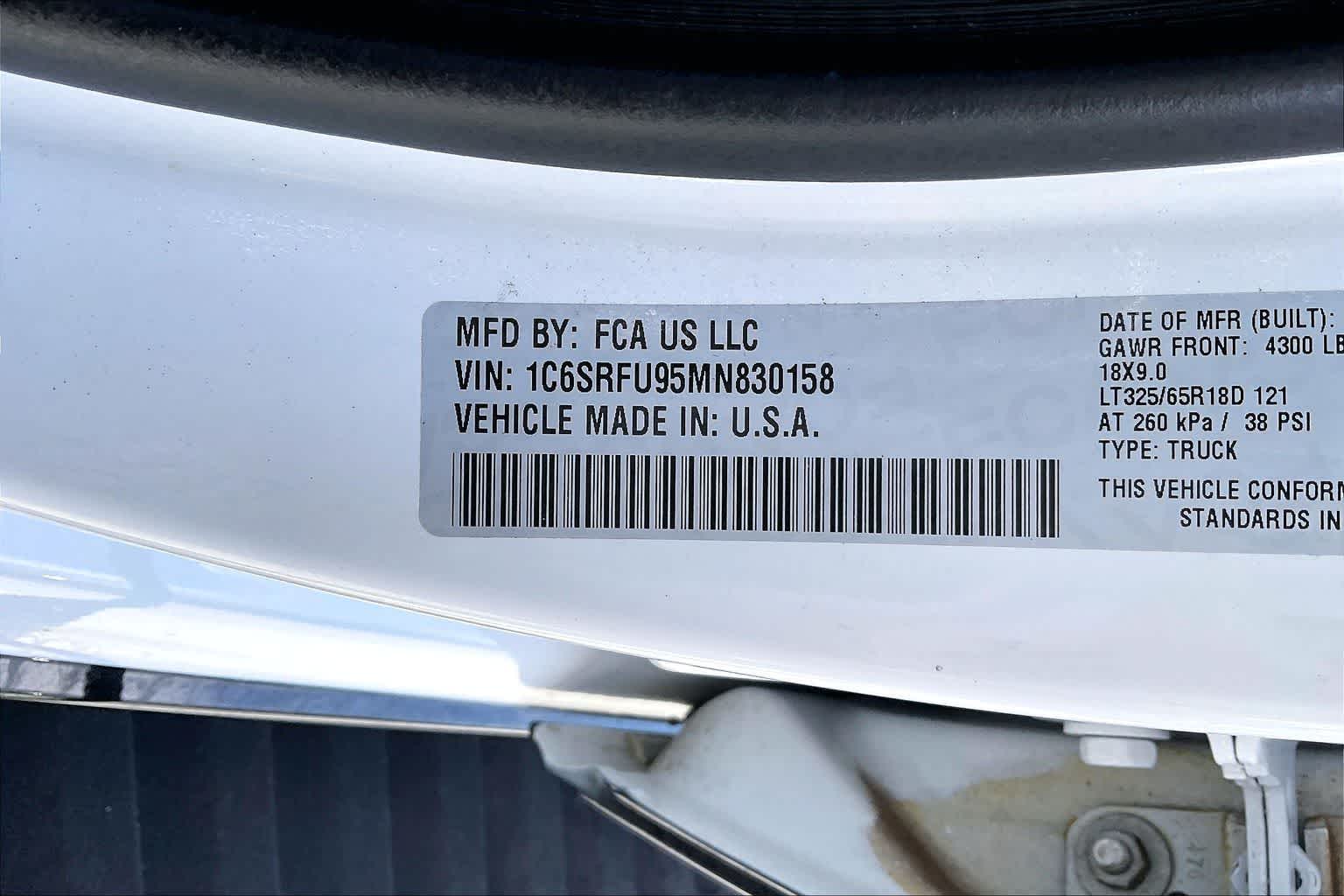 Thumbnail: 2021 RAM 1500 - 20