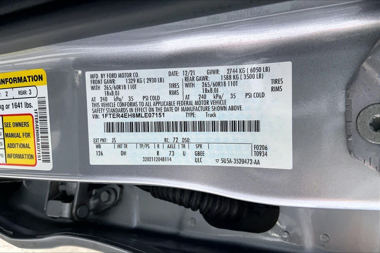 Thumbnail: 2021 Ford Ranger - 20