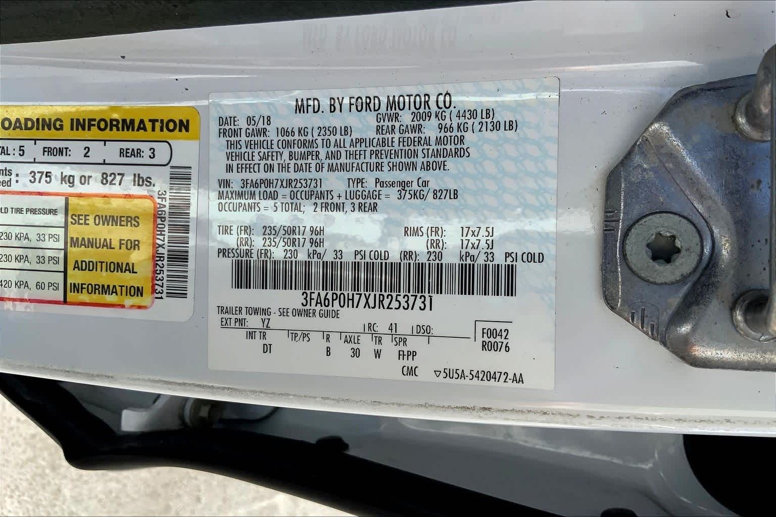 Thumbnail: 2018 Ford Fusion - 20