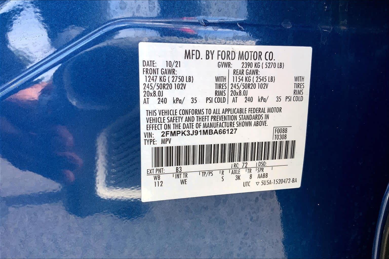 Thumbnail: 2021 Ford Edge - 20