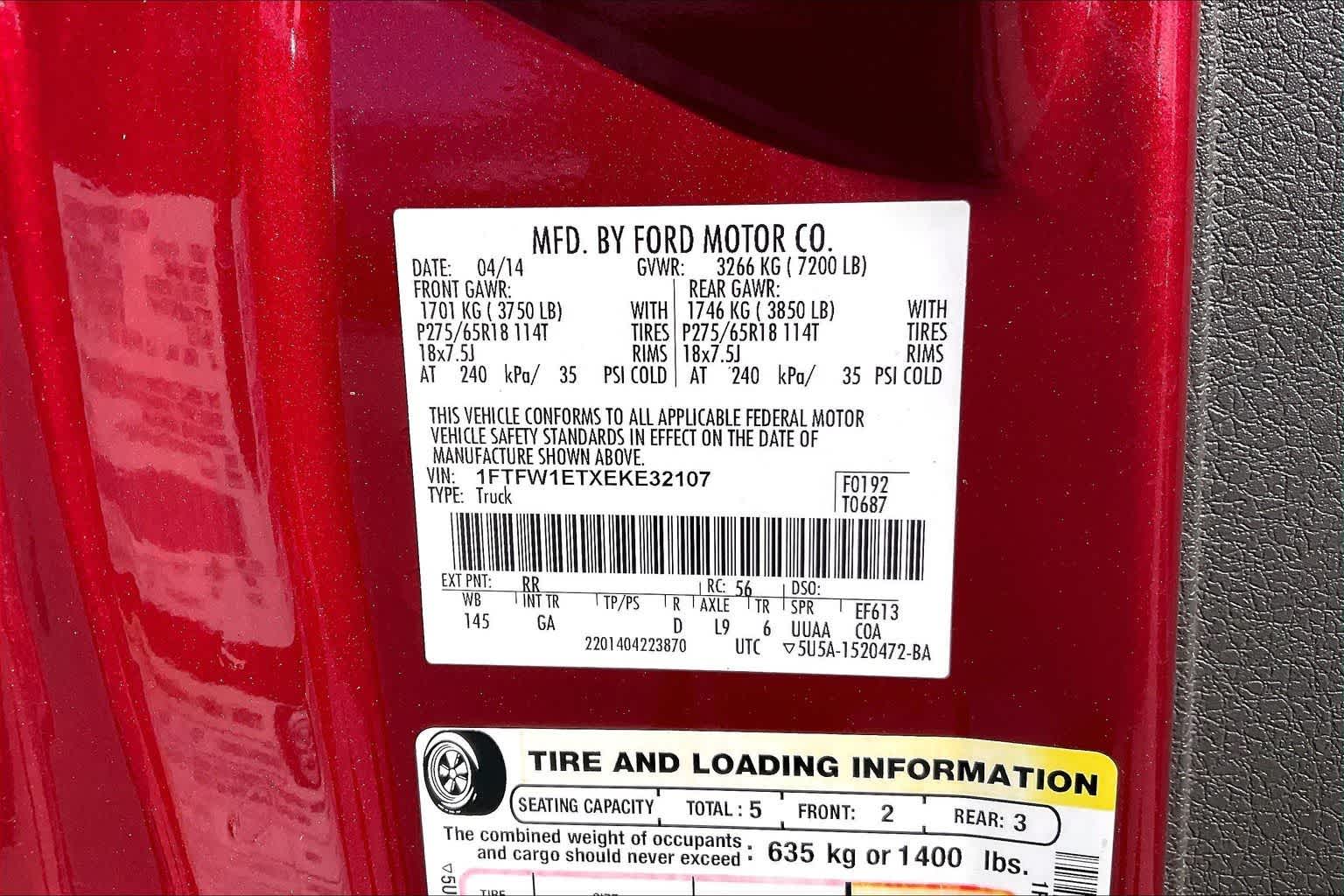 Thumbnail: 2014 Ford F-150 - 20