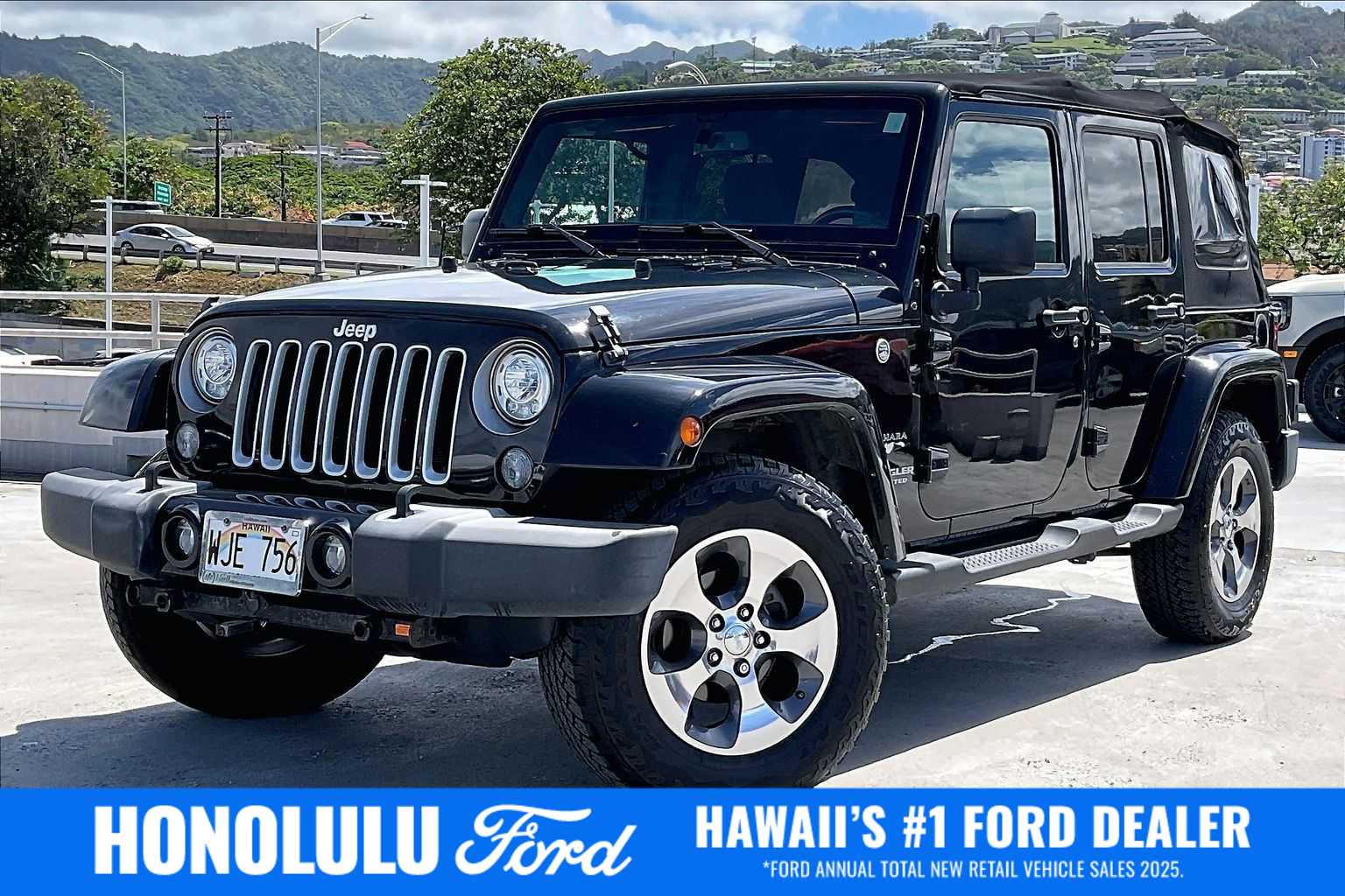 2017 Jeep Wrangler JK Unlimited at Honolulu Ford, photo 1
