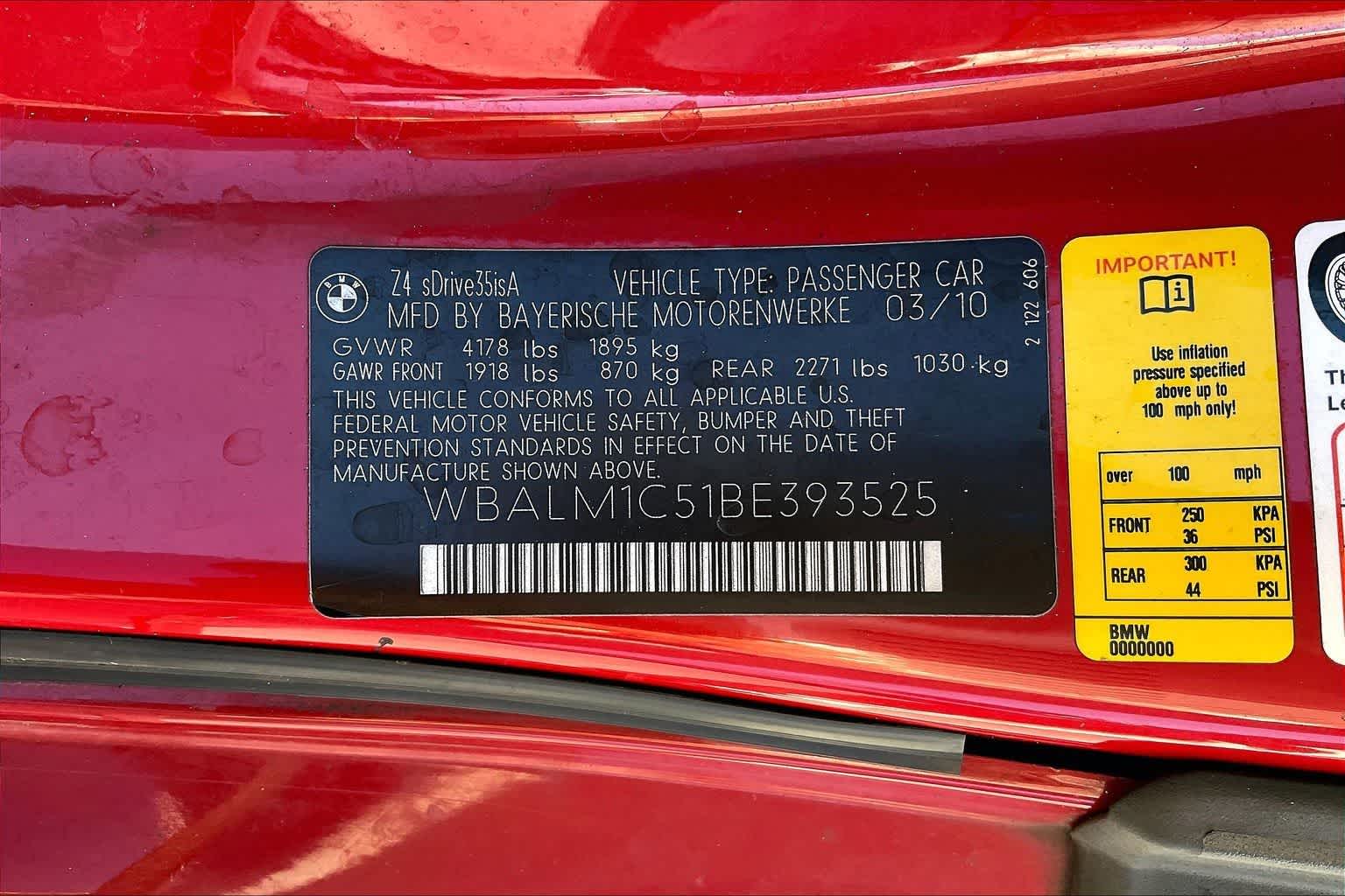 Thumbnail: 2011 BMW Z4 - 19